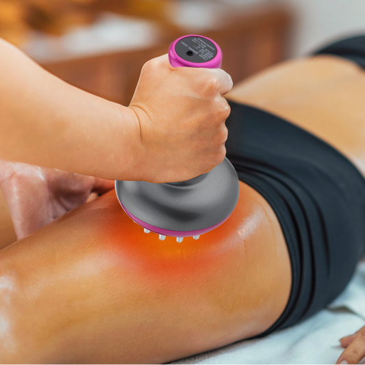 Electric Meridian Massager EMS Microcurrent Vibration Hot Compress